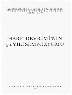 Harf Devrimi`nin 50. Yılı Sempzyumu