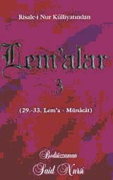 Lem`alar -3 (29.-33. Lem`a - Münâcât)