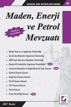 Maden, Enerji ve Petrol Mevzuatı