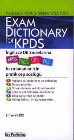 Exam Dictionary for KPDS - İngilizce-Türkçe Sınav Sözlüğü
