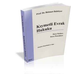 Kıymetli Evrak Hukuku