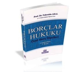 Borçlar Hukuku Özel Borç İlşkileri