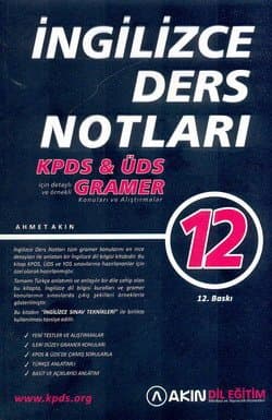 İngilizce Ders Notları - KPDS & ÜDS Gramer