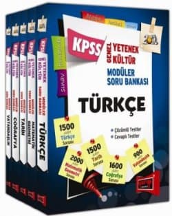 Yargı Genel Kültür Genel yetenek Soru bankası seti