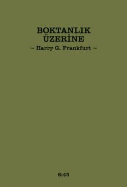 Boktanlık Üzerine