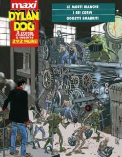Dylan Dog Maxi 3. Albüm - Beyaz Ölüler - Altı Karga - Geri Gelen Nesneler