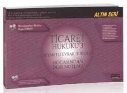 Kıymetli Evrak Hukuku
