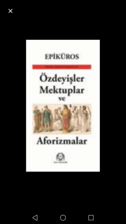 Özdeyişler Mektuplar ve Aforizmalar